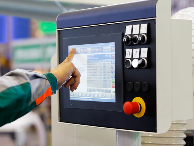 CNC工業顯示器操作